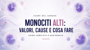 Monociti alti: valori e cause